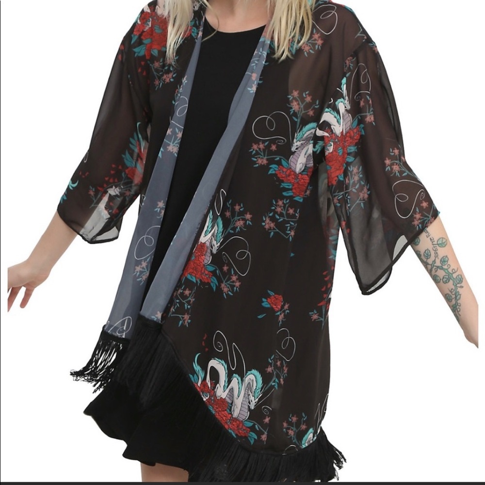 spirited away studio ghibli haku kimono